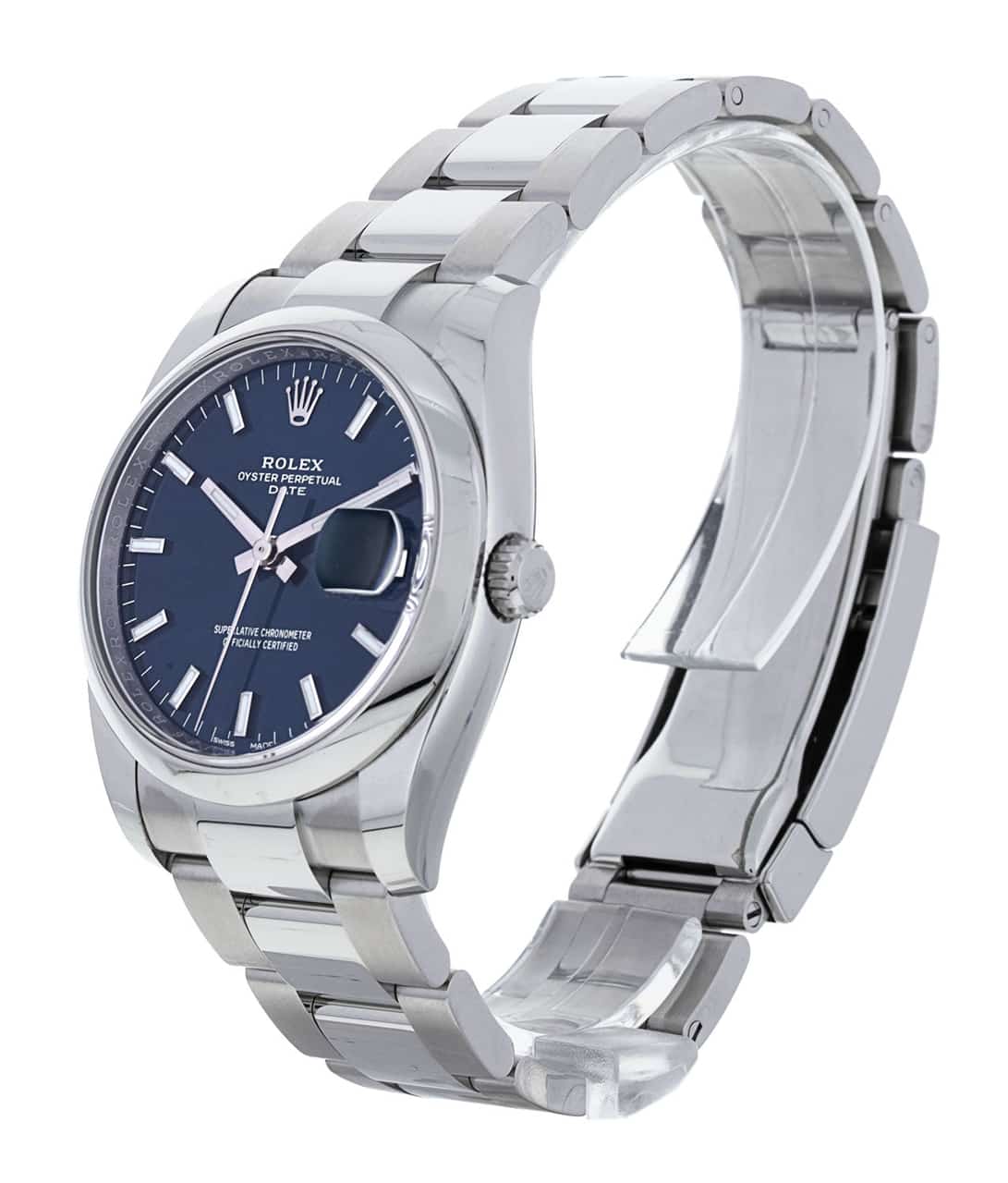 Oyster perpetual 2025 date blue